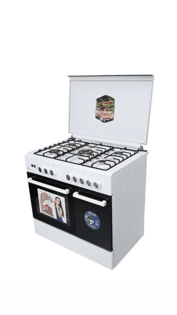 General Gas Cooker 90x60 White