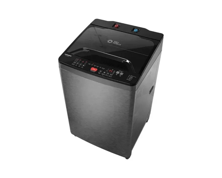 TORNADO Washing Machine Top Automatic 12 Kg Pump Dark Silver TWT-TLN12LDS