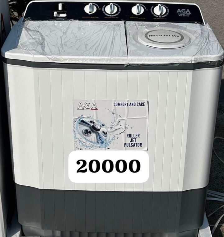 AGA Washer 20K Twin Tub White